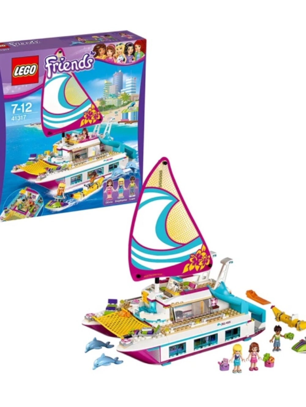 Lego Friends Sunshine Catamaran 41317 (Retired)